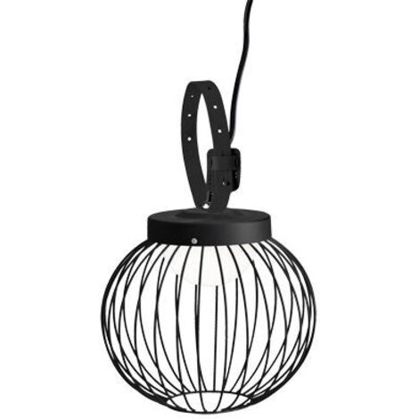 Lámpara portátil 20W Led 4000K linea jaula negra