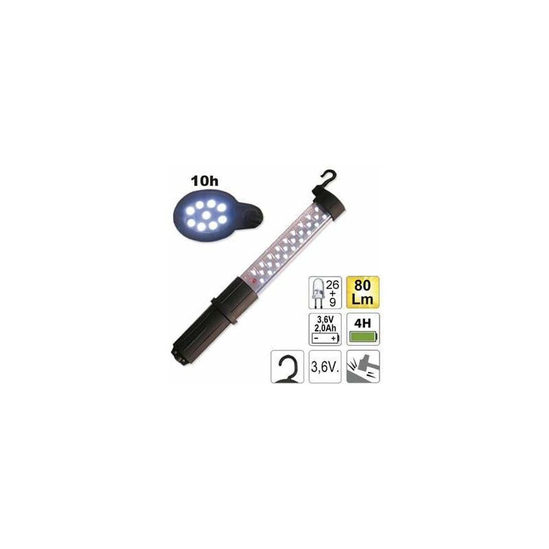 

Lampara Portatil Mano 26 Leds
