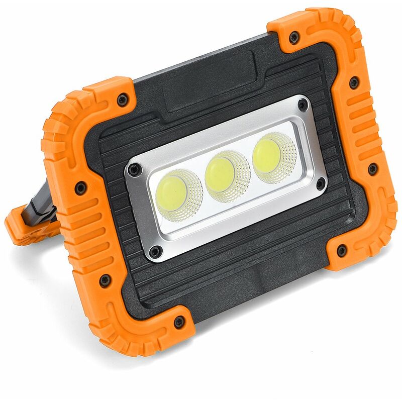 

Lámpara Portátil para Acampar al Aire Libre LED COB Work Spotlight de 380W (Naranja)