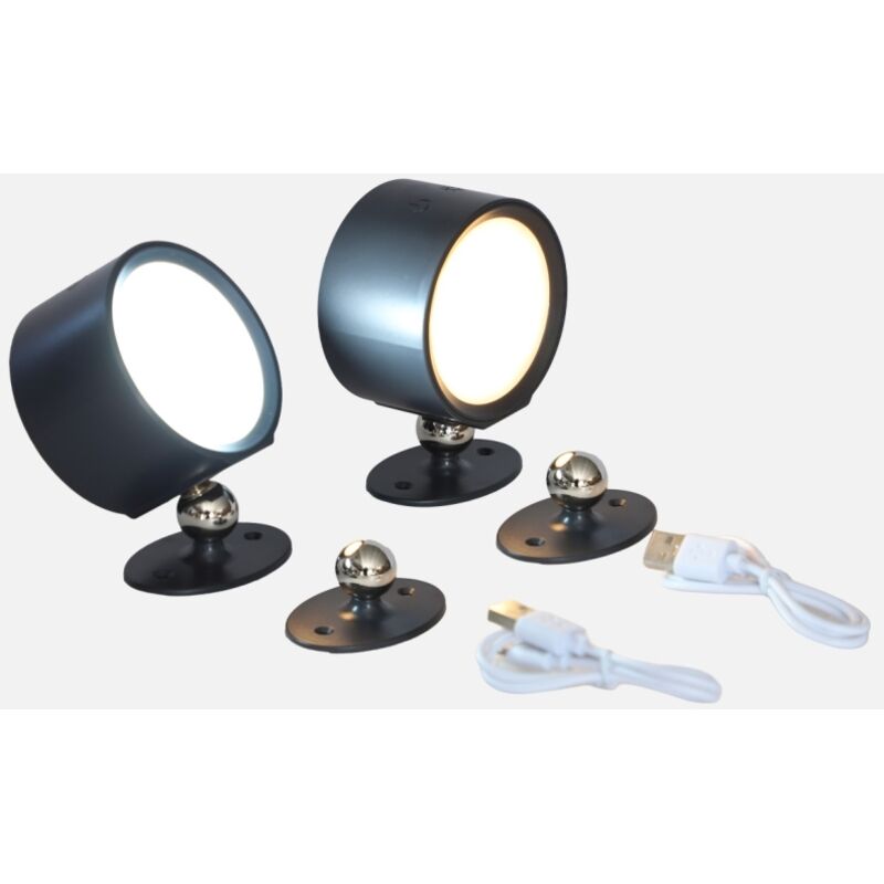 Lámpara recargable para pérgola, set de 2