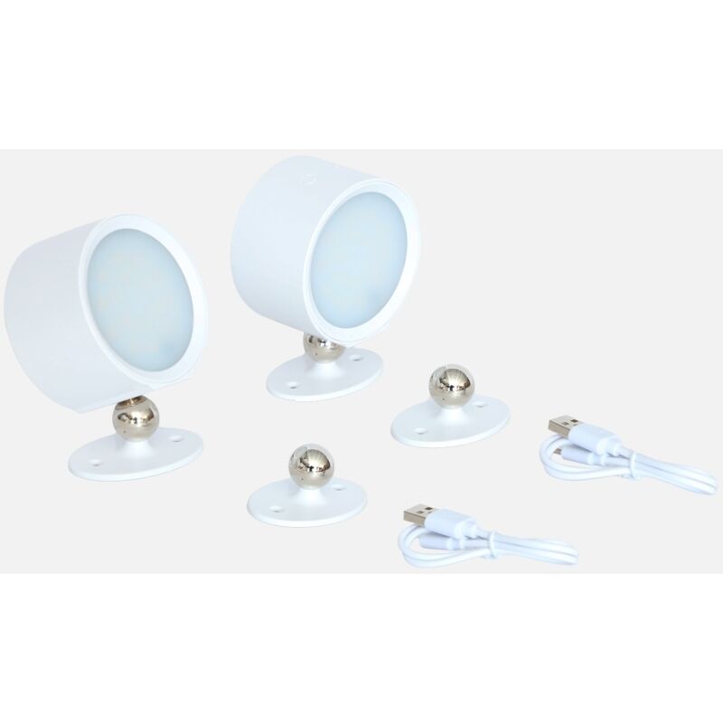 Lámpara recargable para pérgola, set de 2