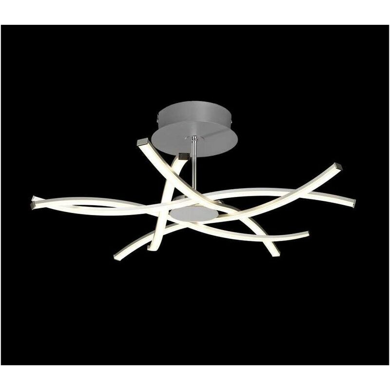 

Plafon 42W SERIE AIRE LED ACABADO Silver-Chrome