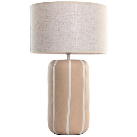 Lampara Sobremesa Ceramica Poliester 36X36X60