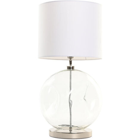 Lampara Sobremesa Cristal 30X30X60 Organico