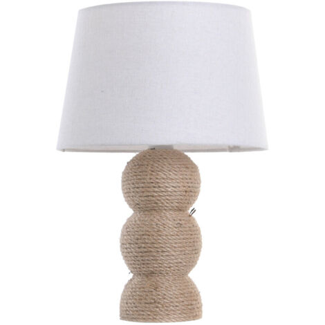 Lampara Sobremesa Cuerda Dolomite 28X28X41 Natural
