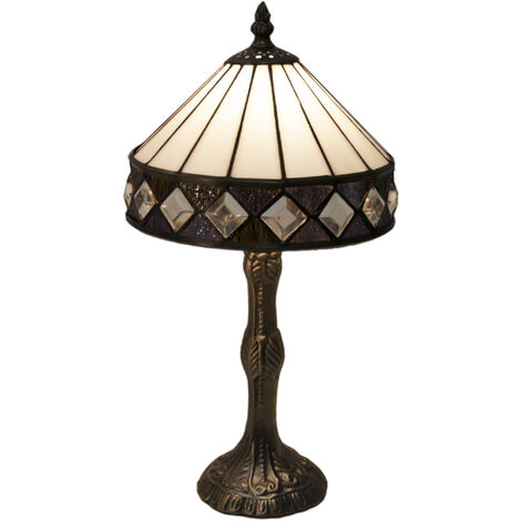 Lámpara Sobremesa menor diámetro 20cm Tiffany Serie Ilumina 290880