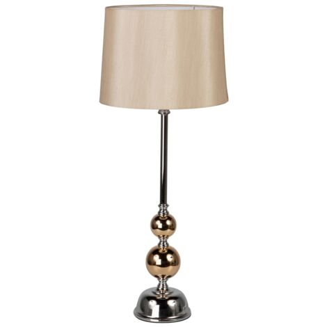 Lampara Sobremesa Metal 29X29X70 Cm