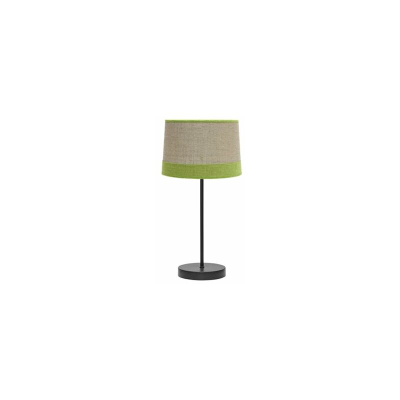Image of Fabrilamp - Lampada da tavolo Tietar 1xe14 Saco/verde 44x22x22 Cm