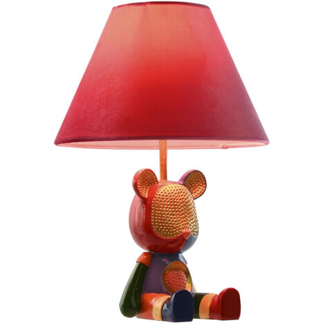 Lampara Sobremesa Resina 26X26X37 Multicolor