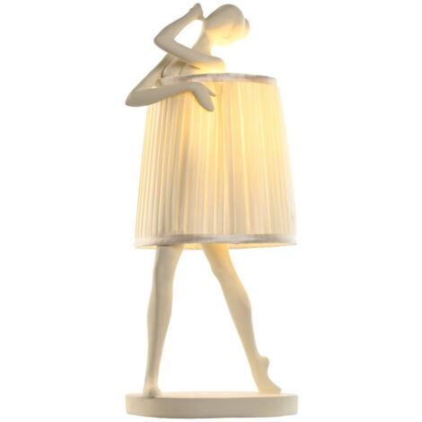 Lampara Sobremesa Resina 29X25X62,5 Bailarina