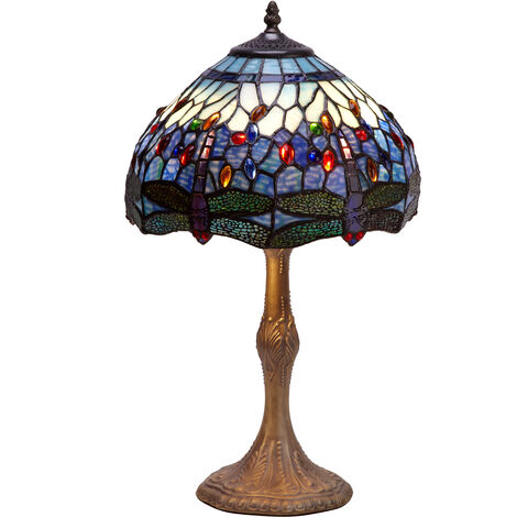 Lámpara Sobremesa Tiffany mediano diámetro 30cm Serie Belle Epoque 197260