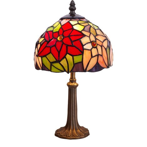 Lámpara Sobremesa Tiffany mediano diámetro 30cm Serie Güell 223000P