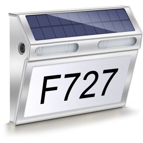 Lámpara solar LED de carga, 3 niveles de iluminación, sensor de movimiento, IP65, 1,5 W, 1800 mAh, color plateado