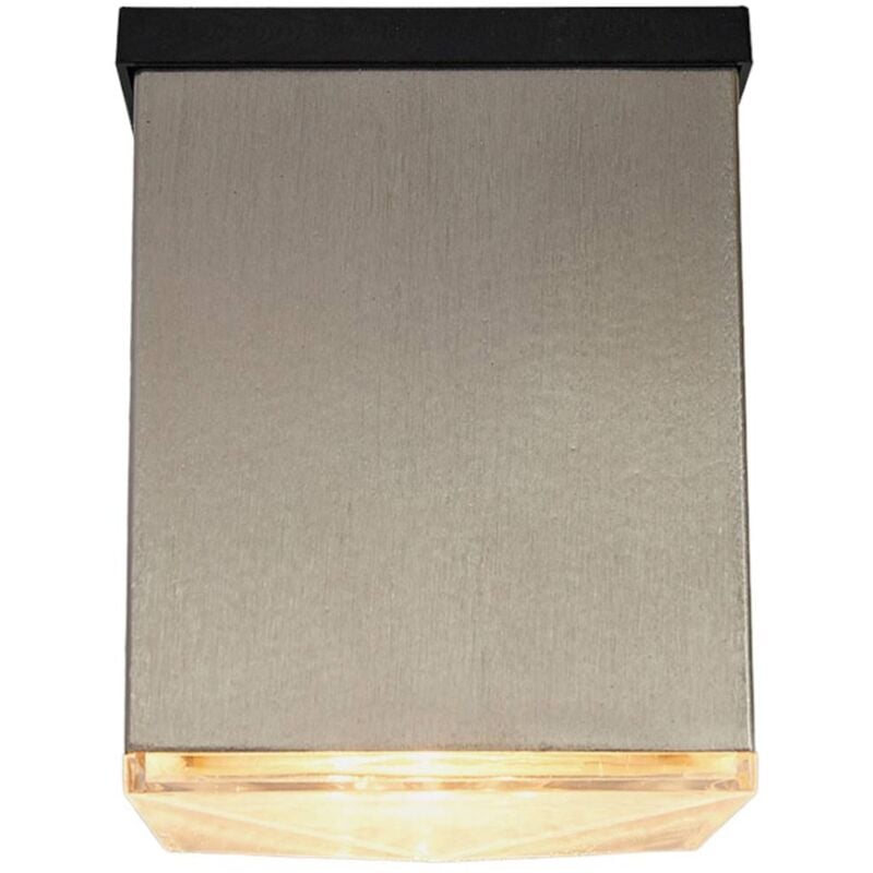 

Aplique solar LED Tyson angular claro