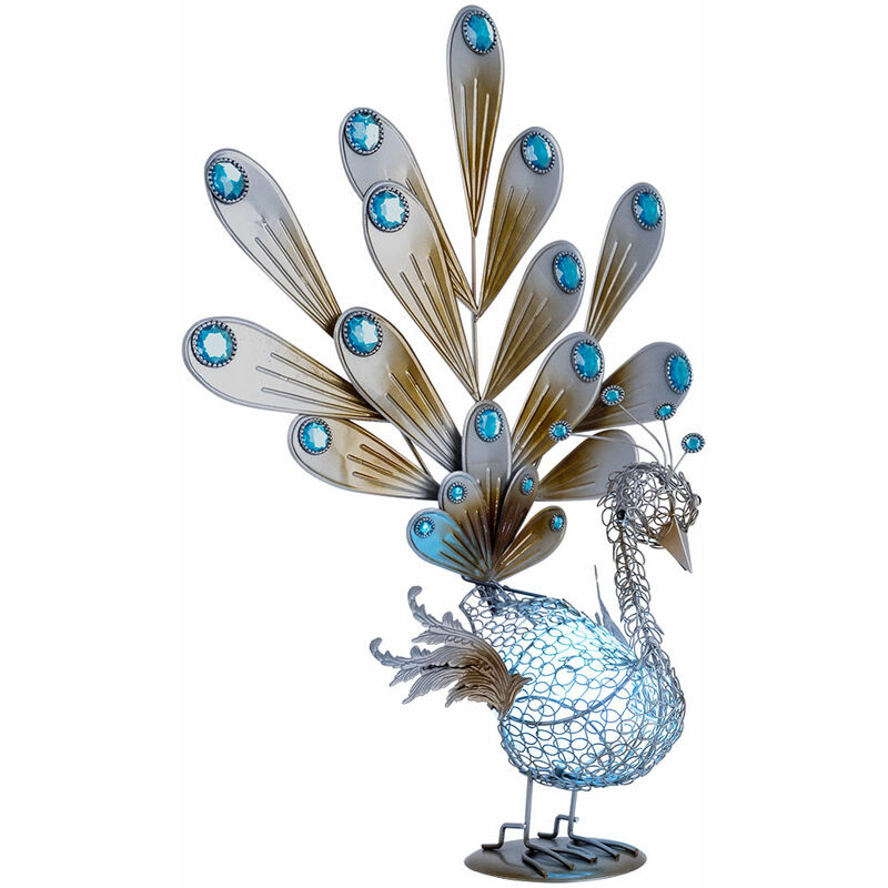 

lámpara solar LED del pavo real la iluminación exterior luces de la decoración de la lámpara luz de jardín Globo 33309
