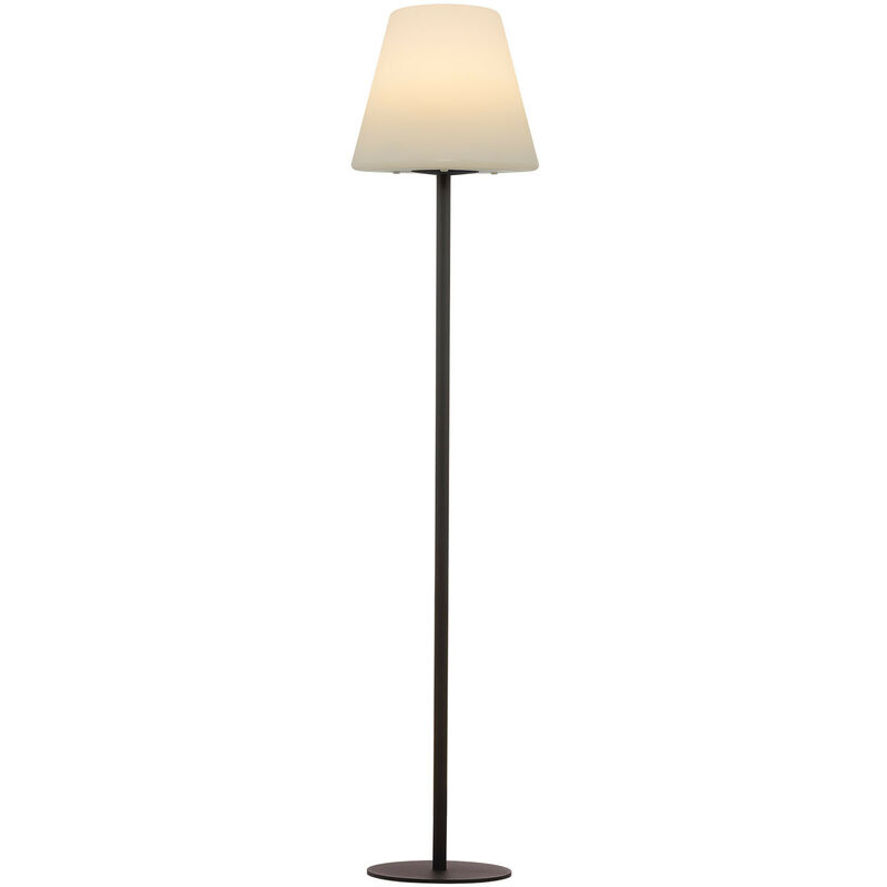 

Lámpara de Pie Solar para Exterior Llahra Blanco - Sklum