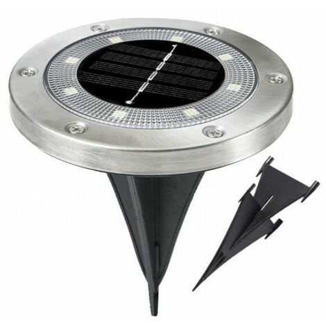 Lámpara solar Luces solares de suelo, luces de césped.