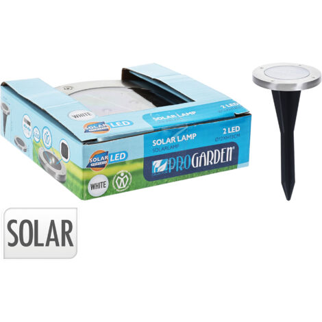Lámpara solar para plantar 2 LED PROGARDEN