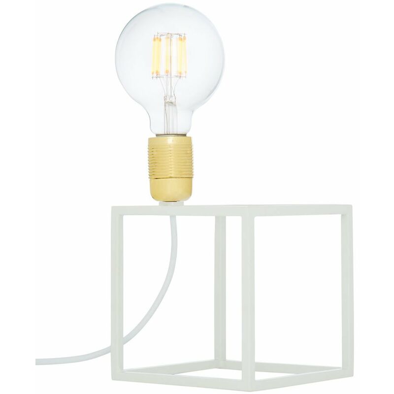 

Lámpara de Mesa Square Blanco - Sklum