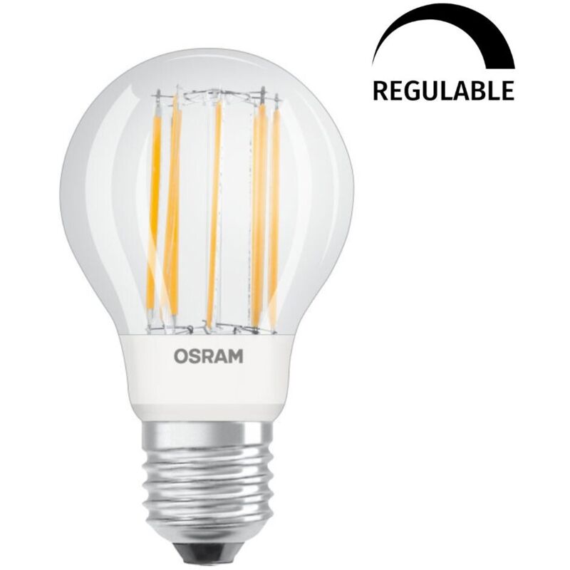

Lámpara standard cristal Led Retrofit regulable 12W 2700°K 1521Lm ( 4058075245907) - Osram