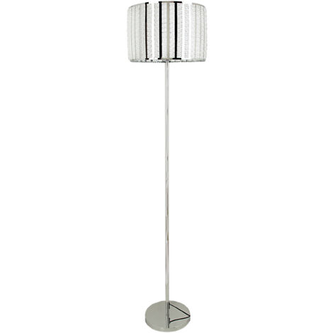 Lampara Suelo Metal Pantalla Metal