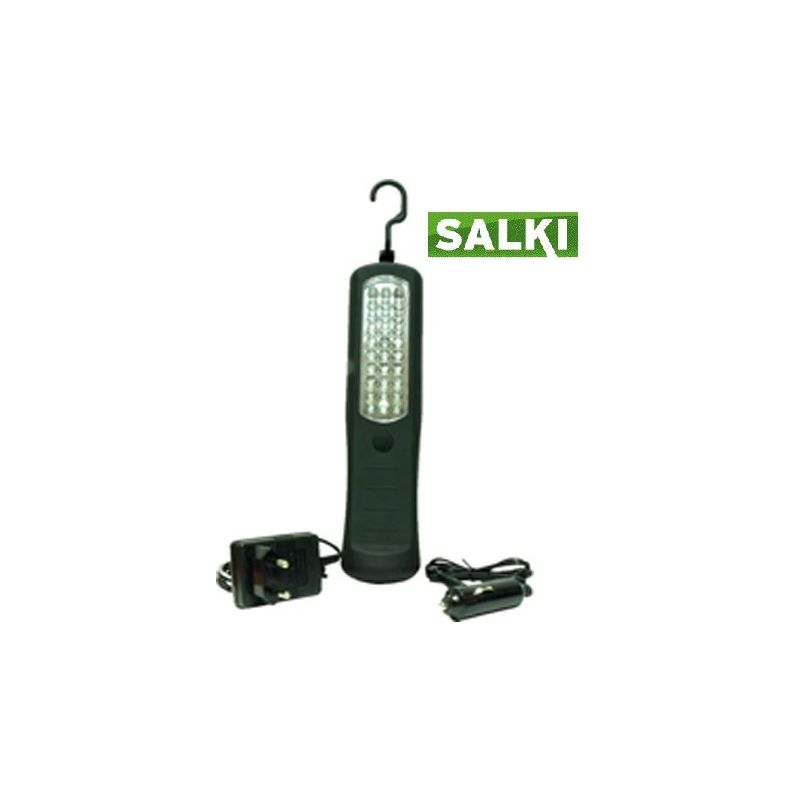 

Lampara taller 30 leds 12v/220v bateria - Salki