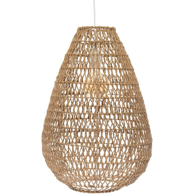

ATMOSPHERA Lampara techo arena e27 col. 'tressé' 55x37,5cm