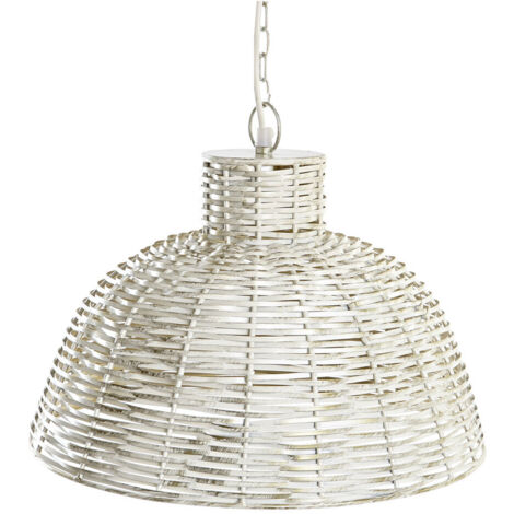 Lampara Techo Hierro 38X28X24 Blanco