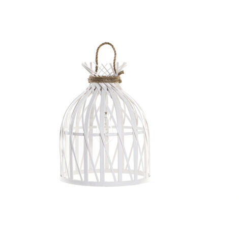 Lampara Techo Led Bambu 30,5X30,5X40,5 3Xaa Blanco LA180779