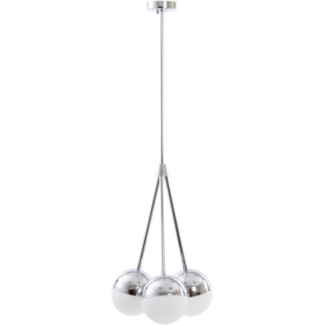Lampara Techo Metal Led 36X36X104 Cm