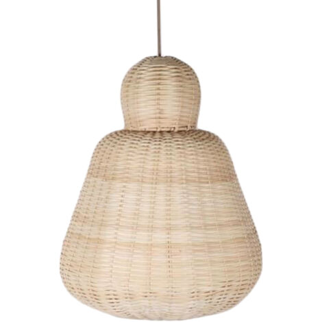 Lampara Techo Ratan 43X43X56