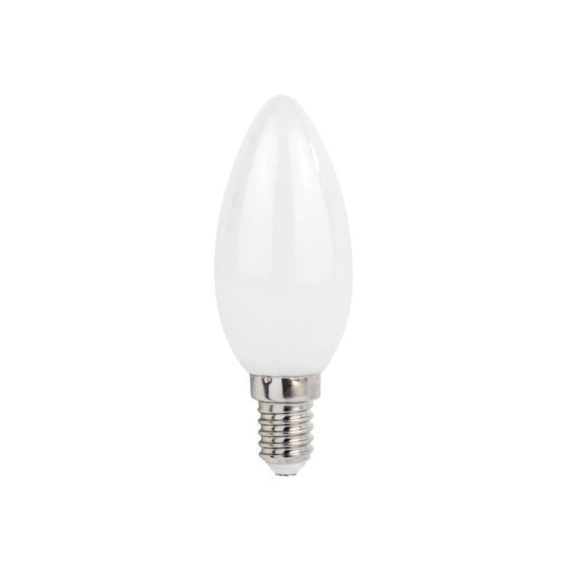 

Lámpara vela cristal Led mate E14 4W 2700°K 400Lm ( WOJ+14069) - Spectrum