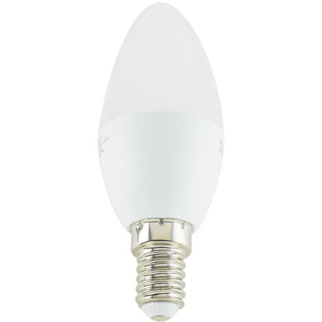 Lámpara vela Led E14 5W 4000°K 440Lm 200° 35x100mm. (Electro DH 81.145/5/DIA)