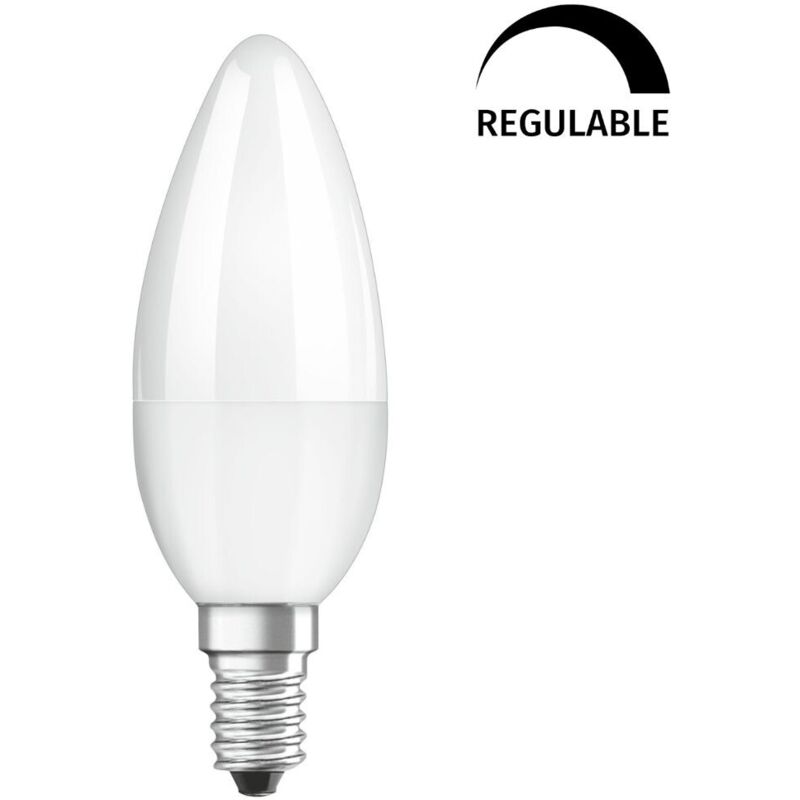 

Lámpara vela Led Superstar regulable E14 5W 2700°K 470Lm ( 4058075430914) - Osram