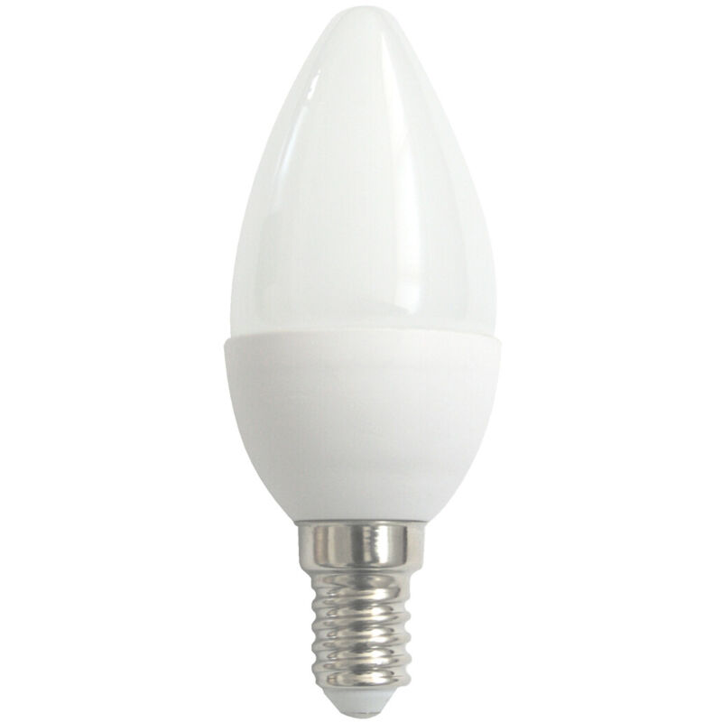 

Lámpara vela miniLed E14 7W 4000°K 590Lm ( 81.145/7/CAL) - Electro Dh