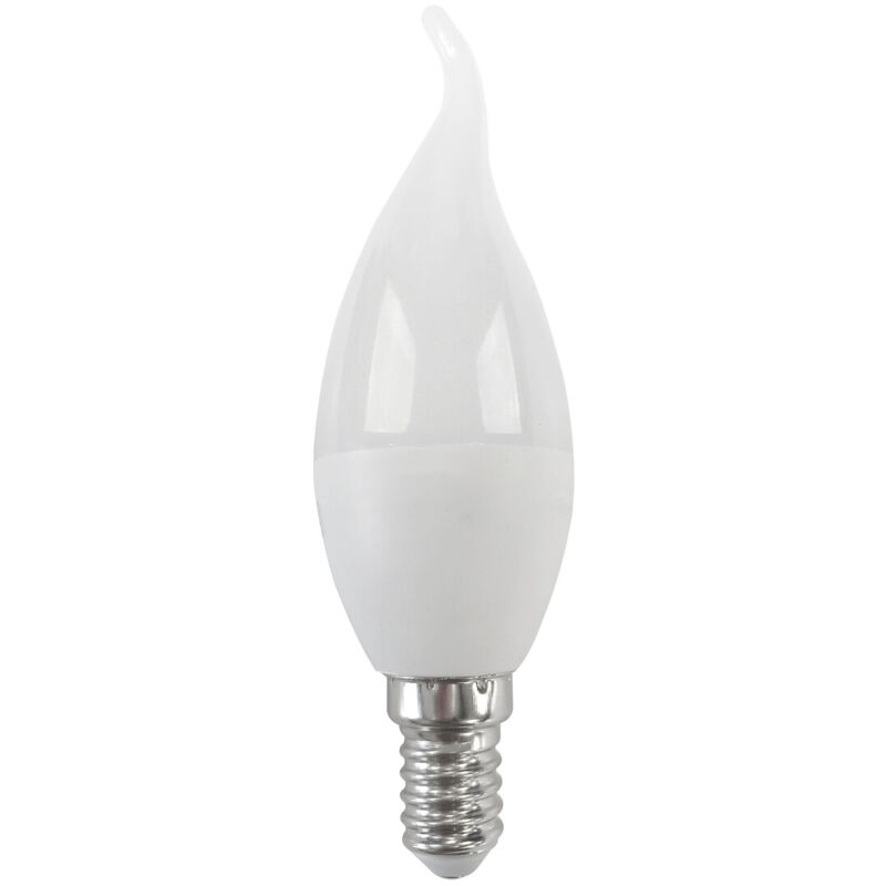 

Lámpara vela punta Led Eco E14 6W 4000°K 560Lm 37x125mm. (F-Bright Eco 2602957)