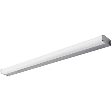 Lámpara LED de baño Philippa semicircular