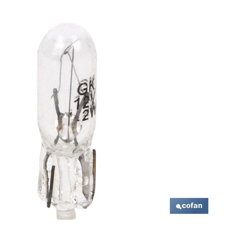 

Cofan - LÁMPARA S/CASQUILLO W1,2-T5 12V