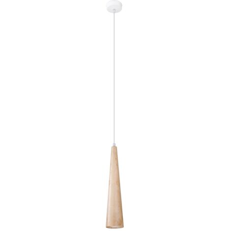 Lámparas colgantes Sula madera natural madera 1xGU10  8cm Sollux