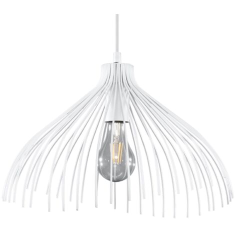 Lámparas colgantes Umb blanco acero 1xE27 40cm Sollux