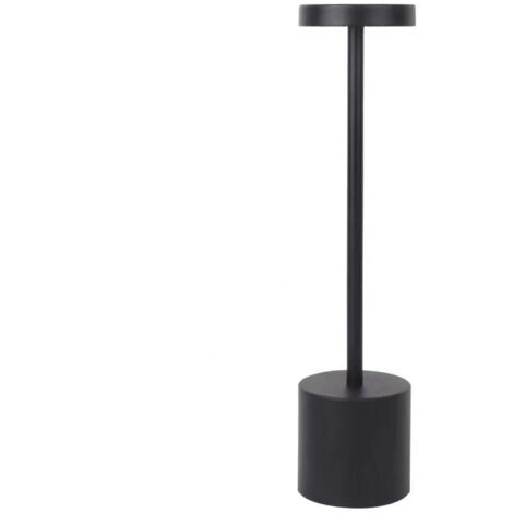 Lámparas de mesa con control táctil, lámparas de escritorio táctiles recargables con batería, lámparas de mesilla de noche con atenuación continua de 3 colores, lámpara de escritorio LED portátil pequ