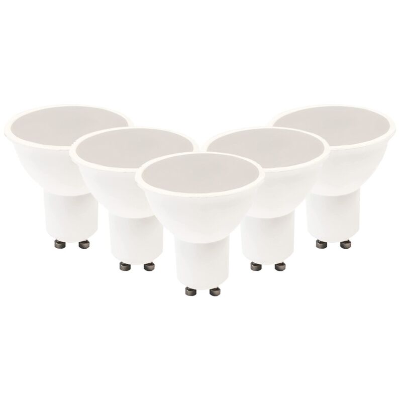 

Pack 5 lamparas led gu-10-6w lfria dicroica