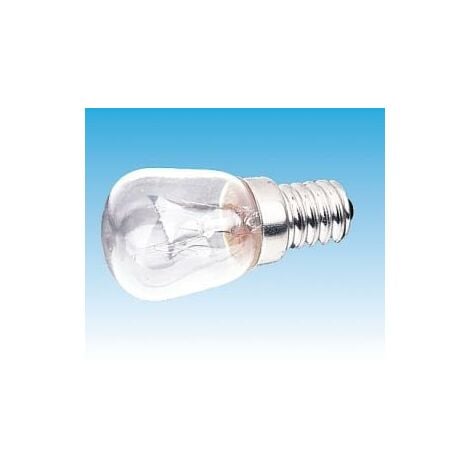 Lamparita a rosca E14 230 V 15 W Electro DH. Para iluminación de frigoríficos y escaparates 12.640/15 8430552061624