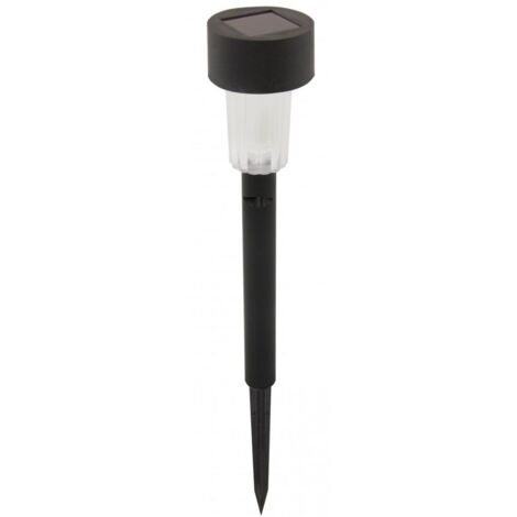 Lampe A A nergie solaire 1 led h 38,5 cm avec capteur crA pusculaire 8 heures d&39autonomie 1 batterie Ni-Mh 1,2 / 40 Mah piscine extA rieure de jardin