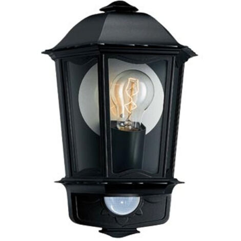 Lampe à capteur d'extérieur L 190 Noir Steinel