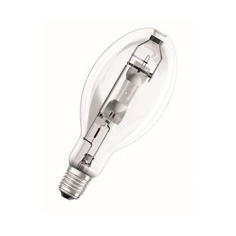 Lampe à decharge 440W iodures métalliques ovoide claire 4000K 42000lm E40 125V POWERSTAR HQI-E OSRAM 526700