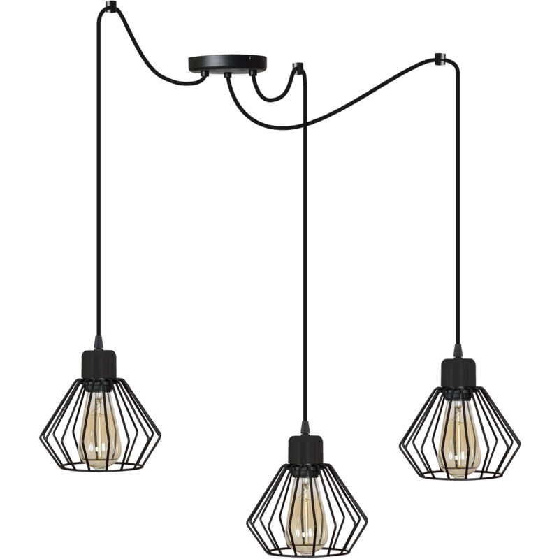Lampe À Fil Industrielle Lustre De Salon Led