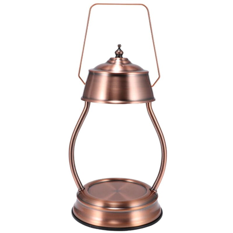 Lampe à fondre, chauffe-bougie pour bougies parfumées, lampe de table, brûleur électrique, lampe pour cadeau, décoration, bronze