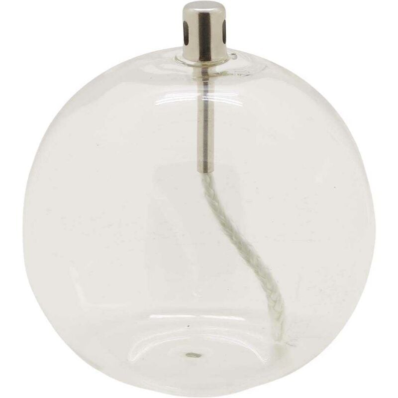 Lampe à huile en verre Sphere 13 x 14 cm