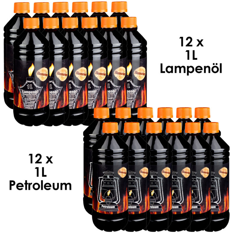 Flameup - Lampe à huile huile kérosène ensemble kérosène chauffage kérosène poêle lampe cheminée kérosène nettoyant torche lanterne huile lampe à
